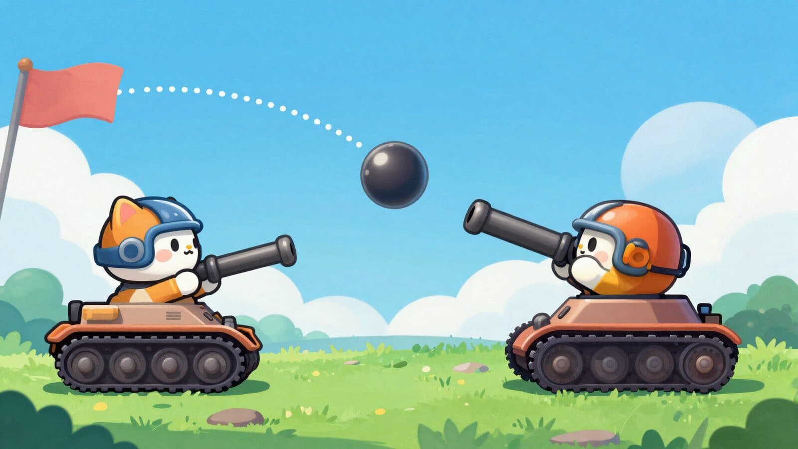 対決!!ねこ戦車2 のプレビュー画像