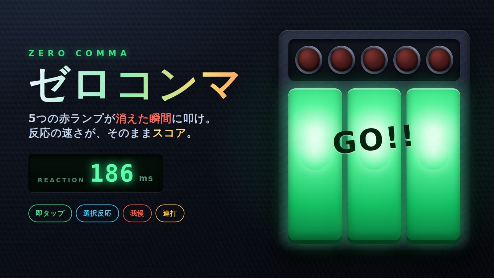 ゼロコンマ のプレビュー画像
